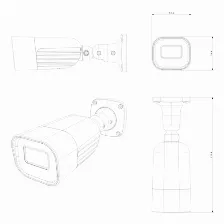 Cámara Ip Provision-isr Tw-320fr-mvf2 2 Mp, Bala (forma), Microsd, Interior Y Exterior, Ip67, Blanco