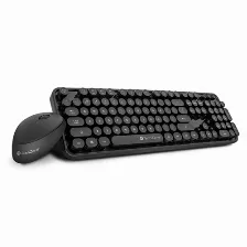 Kit Teclado Y Mouse Techzone Tz19comb01-ina Usb, Alámbrico, 1600 Dpi, Negro
