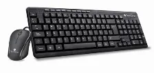 Kit De Teclado Y Mouse Techzone Tz19comb01-la, Multimedia, Usb 2.0 Color Negro