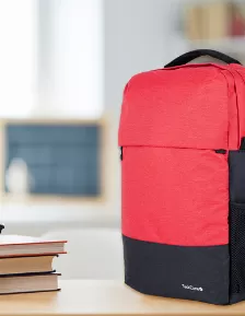 Mochila Techzone Tz21lbp07-n Bolsa Delantera, Bolsa Lateral, Tamaño Max De Pantalla 15.6