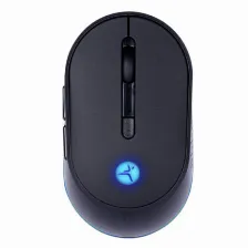 Mouse Techzone Tzacmoi24 óptico, 7 Botones, 3200 Dpi, Rf Inalámbrico + Bluetooth, 10 M, Negro