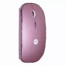 Mouse Techzone Tzacmoi27 óptico, 4 Botones, 1600 Dpi, Rf Inalámbrico, 10 M, Rosa