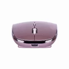 Mouse Techzone Tzacmoi27 óptico, 4 Botones, 1600 Dpi, Rf Inalámbrico, 10 M, Rosa