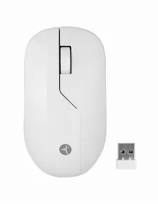 Mouse Techzone Tzacmoi49 Recargable Inalambrico Alta Presicion 1200 Dpi 2.4 Ghz Blanco