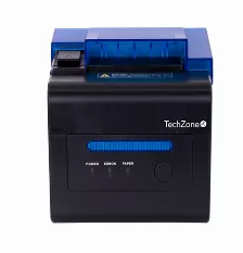 Impresora De Recibo Techzone Tzbe302e Térmico, Impresora De Tpv, Inalámbrico Y Alámbrico, Usb, Rj-11, Rj-45