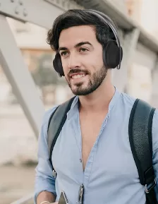 Audífonos Techzone Tzdj01 Diadema, Inalámbrico Y Alámbrico, 3.5 Mm, Usb, Bluetooth, Negro, Gris