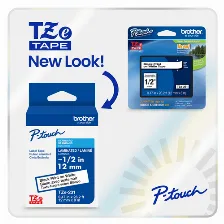 Cinta Brother Tze325g Blanco Sobre Negro, 9 Mm, 8 M