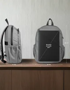 Mochila Techzone Tzlbp29-g Bolsa Lateral, Tamaño Max De Pantalla 16