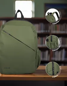 Mochila Techzone Tzlbp29-v Bolsa Lateral, Tamaño Max De Pantalla 16