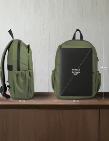 Mochila Techzone Tzlbp29-v Bolsa Lateral, Tamaño Max De Pantalla 16