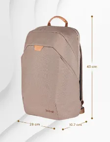 Mochila Techzone Tzlbp56w-c Bolsa Delantera, Tamaño Max De Pantalla 15.6