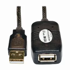 Extensor Tripp Lite 4.88 M, Usb A A Usb A, Macho/hembra, 480 Mbit/s, Negro