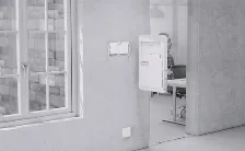 Unidad Optica Ubiquiti Dream Wall, Blanco, Metal, Montaje En Pared, Corriente, Si, Interno, 6 Dbi