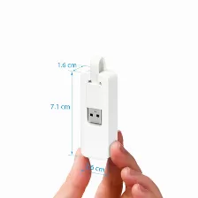 Adaptador De Red Tp-link Ue200, Usb 2.0, 1 Puerto Ethernet 100mbps