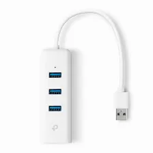 Hub Tp-link Ue330, 3 Puertos Usb 3.2, 1 Puerto Rj45, 1000 Mbit/s, Blanco