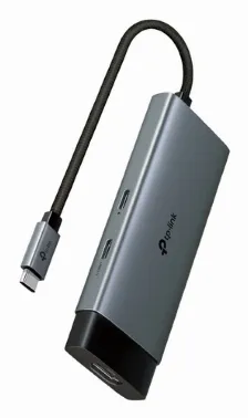 Adaptador Hub | Tp Link | Uh5020c | Usb-c 5 En 1 Con Puerto Hdmi 4k@60hz Y Carga Rapida De 100w