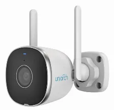 Cámara Ip Uniarch Uho-b2r-m2f3 2 Mp, Bala (forma), Wifi, Microsd, Interior Y Exterior, Ip67, Negro, Blanco