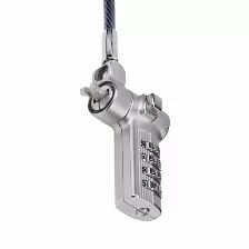 Cable Antirrobo Startech.com Univcs-laptop-lock Kensington, Nano, Noble, Brecha, Cerradura Con Combinación, 2 M, Acero Al Carbón, Plástico, Negro, Plata