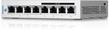 Switch Ubiquiti Unifi Switch 8 Gestionado, Rj-45 8, Gigabit Ethernet (10/100/1000), 4 Poe, Gris