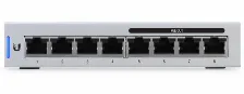 Switch Ubiquiti Unifi Switch 8 Gestionado, Rj-45 8, Gigabit Ethernet (10/100/1000), 4 Poe, Gris