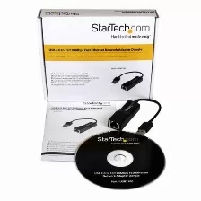 Tarjetas De Red Startech.com Usb, Rj-45 1, 200 Mbit/s, Alámbrico, Negro