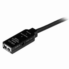 Extensor Startech.com 10m, Usb2.0 - Usb2.0 10 M, Usb A A Usb A, Macho/hembra, 480 Mbit/s, Negro