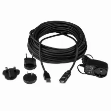 Extensor Startech.com 15 M, Usb A A Usb A, Macho/hembra, Negro