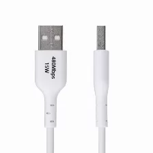 Cable Usb Startech.com Usb2ac1mncwhe Usb A A Usb C, Blanco
