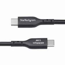 Cable Usb Startech.com Usb2ac3mnc Usb A A Usb C, Negro