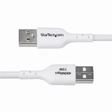 Cable Usb Startech.com Usb2ac3mncwhe Usb A A Usb C, Blanco