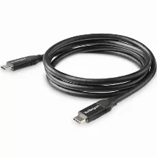 Cable Usb Startech.com Usb C A Usb C, 480 Mbit/s, Negro