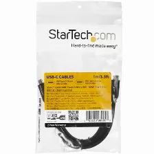 Cable Usb Startech.com Usb C A Usb C, 480 Mbit/s, Negro