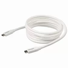 Cable Usb Startech.com Usb C A Usb C, 480 Mbit/s, Blanco