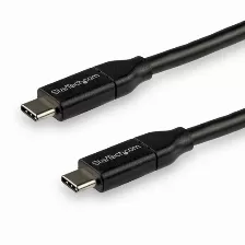 Cable Usb Startech.com Usb C A Usb C, 480 Mbit/s, Negro