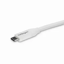 Cable Usb Startech.com Usb C A Usb C, 480 Mbit/s, Blanco