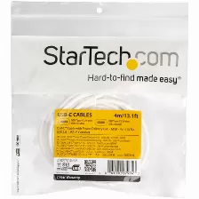 Cable Usb Startech.com Usb C A Usb C, 480 Mbit/s, Blanco