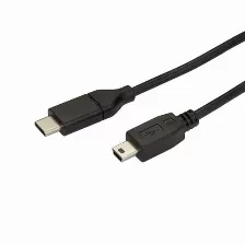Cable Usb Startech.com Usb C A Mini-usb B, 480 Mbit/s, Negro