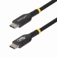 Cable Usb Startech.com Usb2epr1m Usb C A Usb C, 480 Mbit/s, Negro