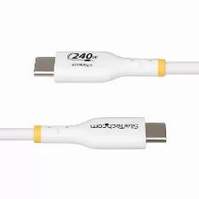 Cable Usb Startech.com Usb C A Usb C, Blanco