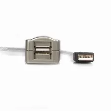 Extensor Startech.com 4.6 M, Usb A A Usb A, Macho/hembra, 480 Mbit/s, Gris