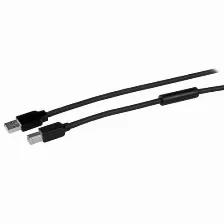 Cable Usb Startech.com Usb A A Usb B, 480 Mbit/s, Aluminio, Negro