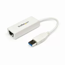 Tarjetas De Red Startech.com Usb, Rj-45 1, 5000 Mbit/s, Alámbrico, Blanco