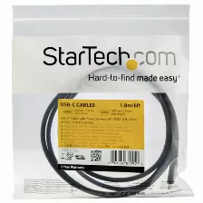 Cable Usb Startech.com Usb C A Usb C, 5000 Mbit/s, Negro