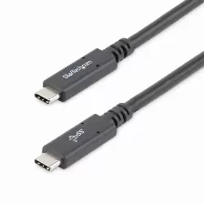 Cable Usb Startech.com Usb C A Usb C, 5000 Mbit/s, Negro