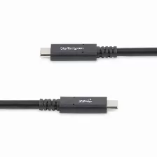 Cable Usb Startech.com Usb C A Usb C, 5000 Mbit/s, Negro