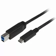 Cable Usb Startech.com Usb315cb2m Usb C A Usb B, 5000 Mbit/s, Negro