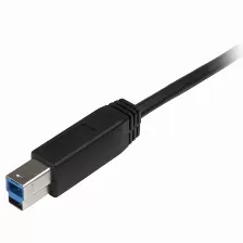 Cable Usb Startech.com Usb315cb2m Usb C A Usb B, 5000 Mbit/s, Negro