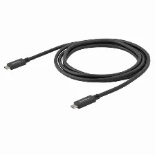 Cable Usb Startech.com Usb C A Usb C, 5000 Mbit/s, Negro