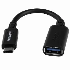 Extensor Startech.com 0.15 M, Usb C A Usb A, Macho/hembra, 5000 Mbit/s, Negro