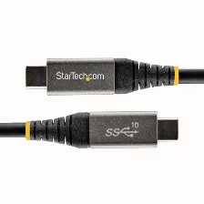 Cable Usb Startech.com Usb C A Usb C, 10000 Mbit/s, Negro, Gris